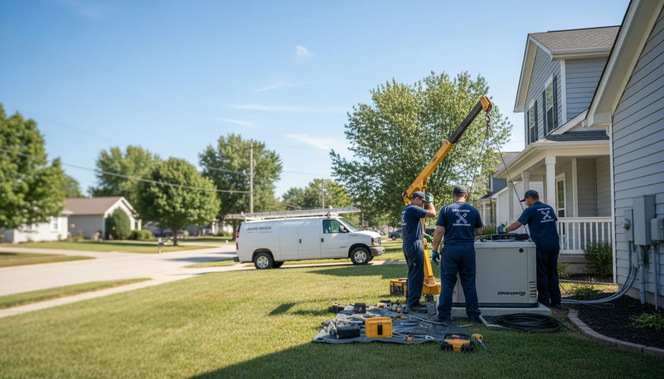 Generator Installation in Vandervoort, AR near me